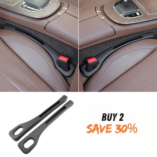 🔥Last Day 50% OFF 🚗 Car Seat Gap Plug with Storage Slot (Custom Logo)