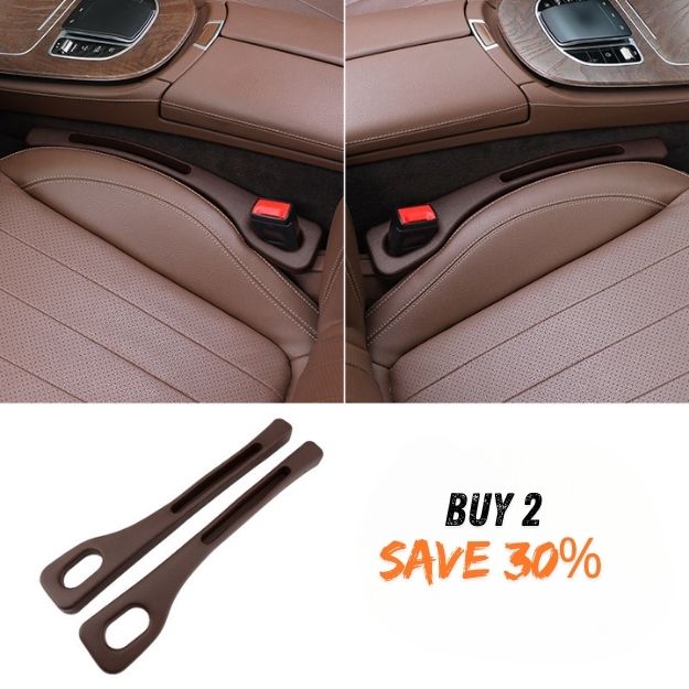 🔥Last Day 50% OFF 🚗 Car Seat Gap Plug with Storage Slot (Custom Logo)