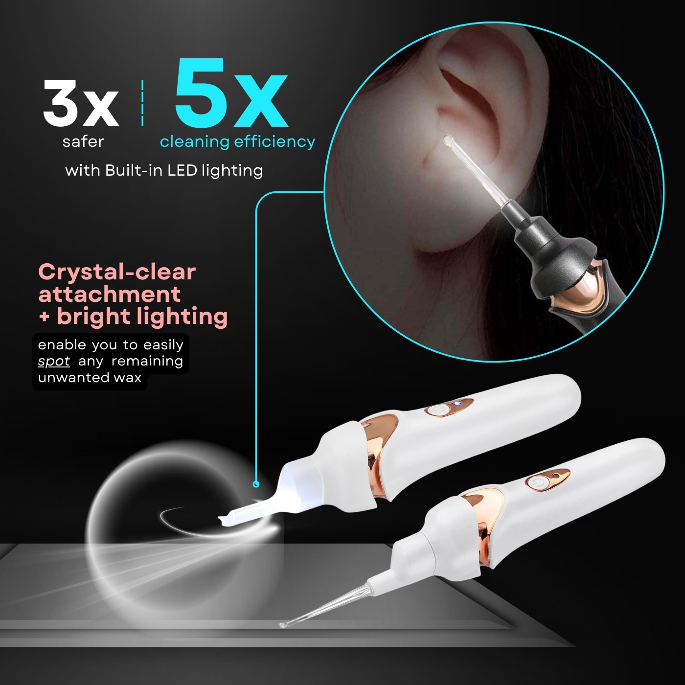 🔥Hot Sale🔥 Earwax Vacuum – Safe & Painless Ear Cleaning for the Whole Family
